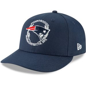 New England Patriots New Era 2019 NFL Draft On-Stage Official Low Profile 59FIFTY Fitted Hat – Navy