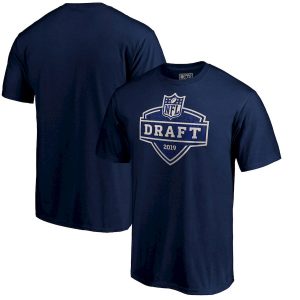 NFL Pro Line by Fanatics Branded 2019 NFL Draft Logo Big & Tall T-Shirt – Navy